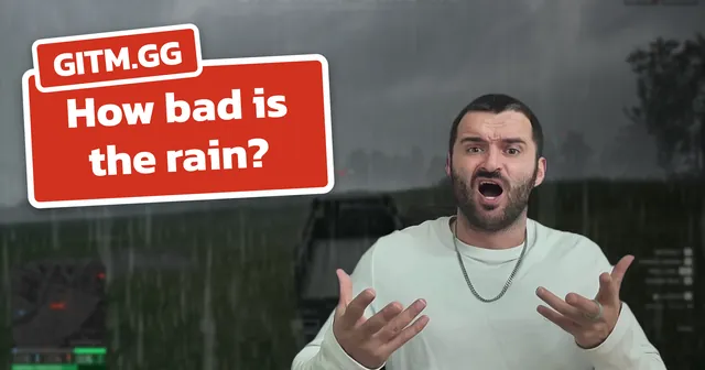 How bad is the rain in WARDOGS?