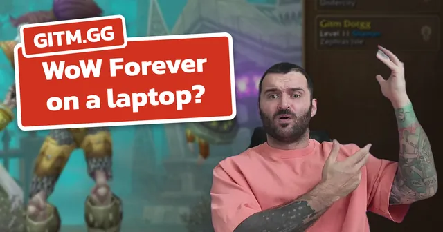 Can you play WoW Forever on a laptop?